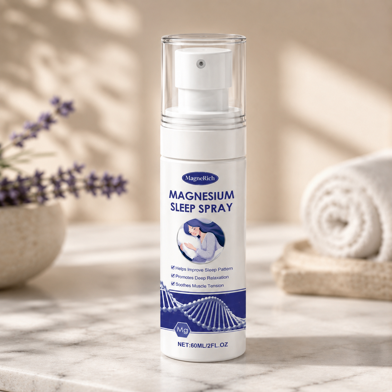 Magnesium Oil Spray Soothing Sleep Improvement Spray