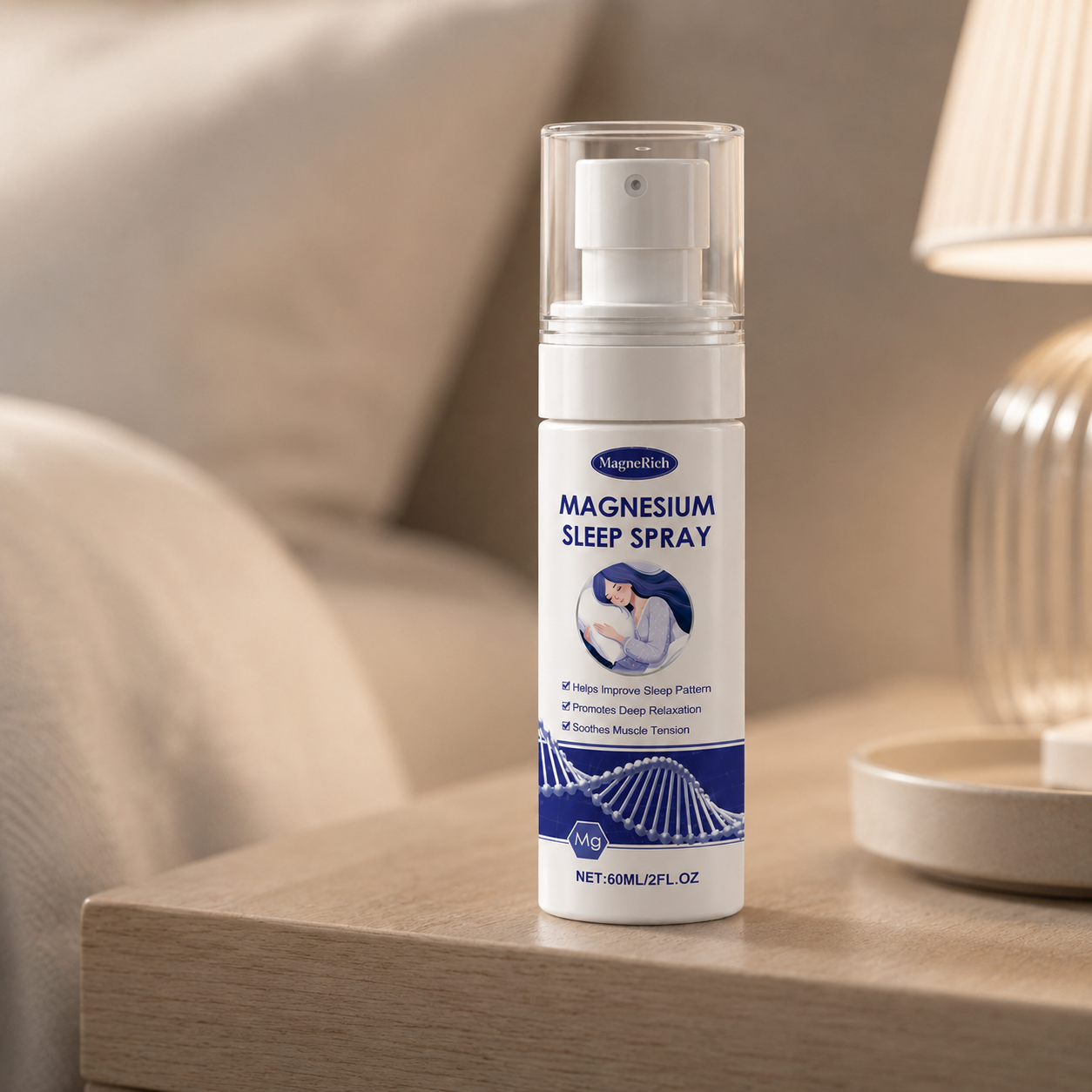 Magnesium Oil Spray Soothing Sleep Improvement Spray